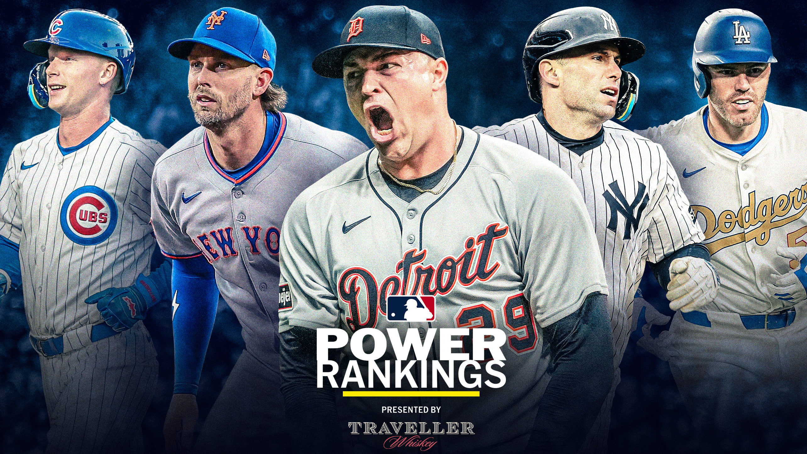 Pete Crow-Armstrong, Jeff McNeil, Tarik Skubal, Paul Goldschmidt and Freddie Freeman