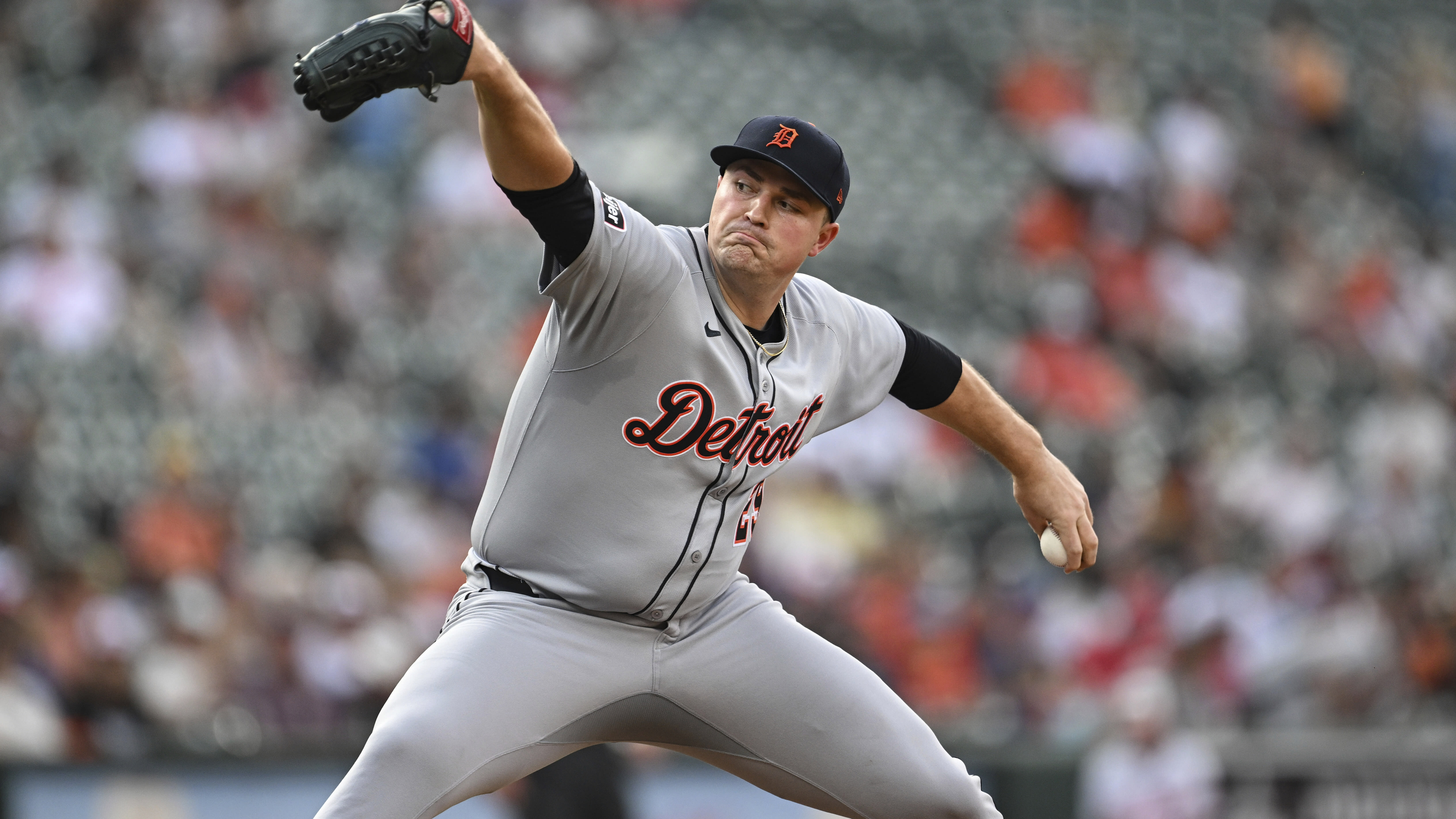 Tarik Skubal delivers a pitch