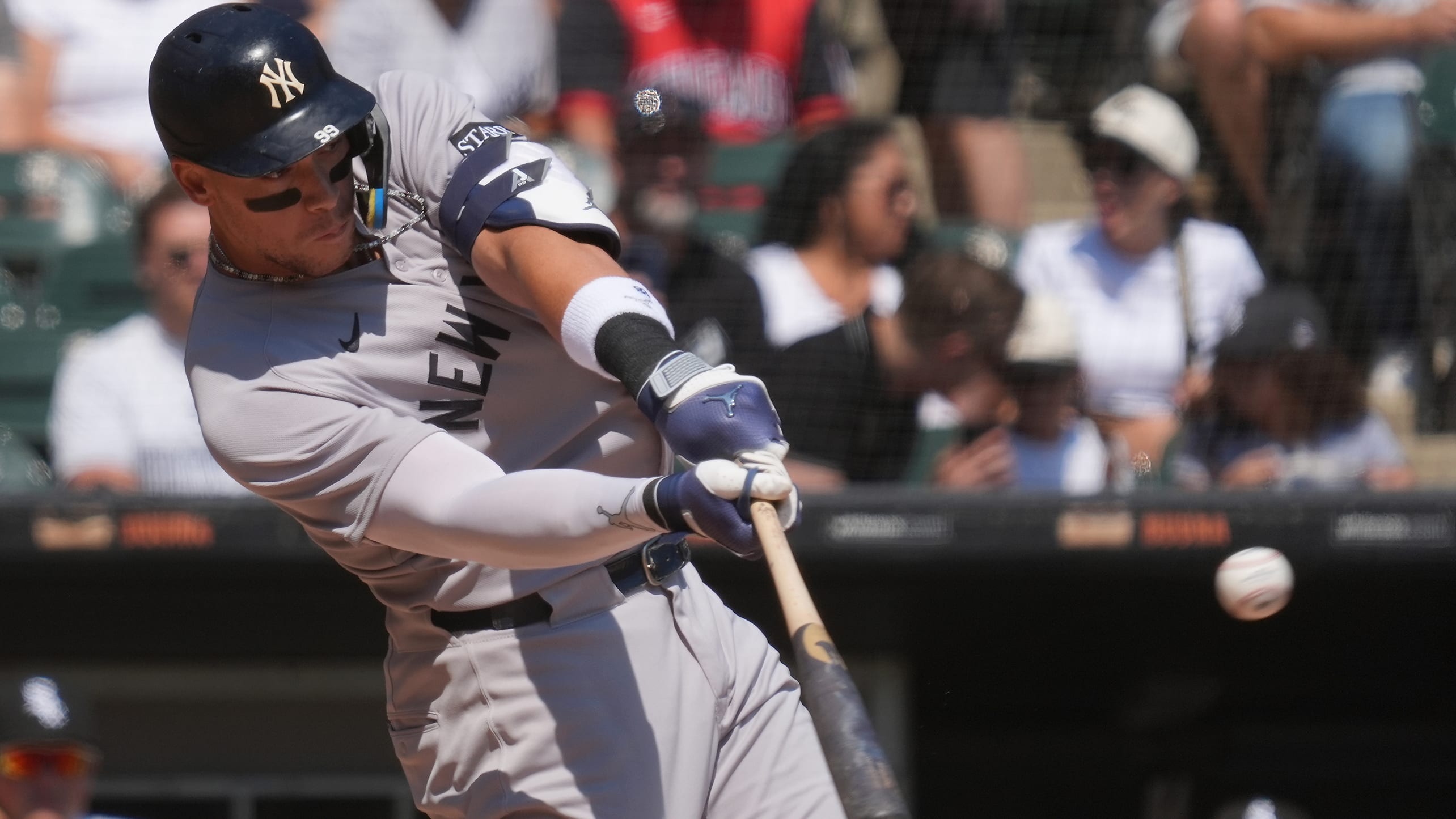 Aaron Judge connects for a home run