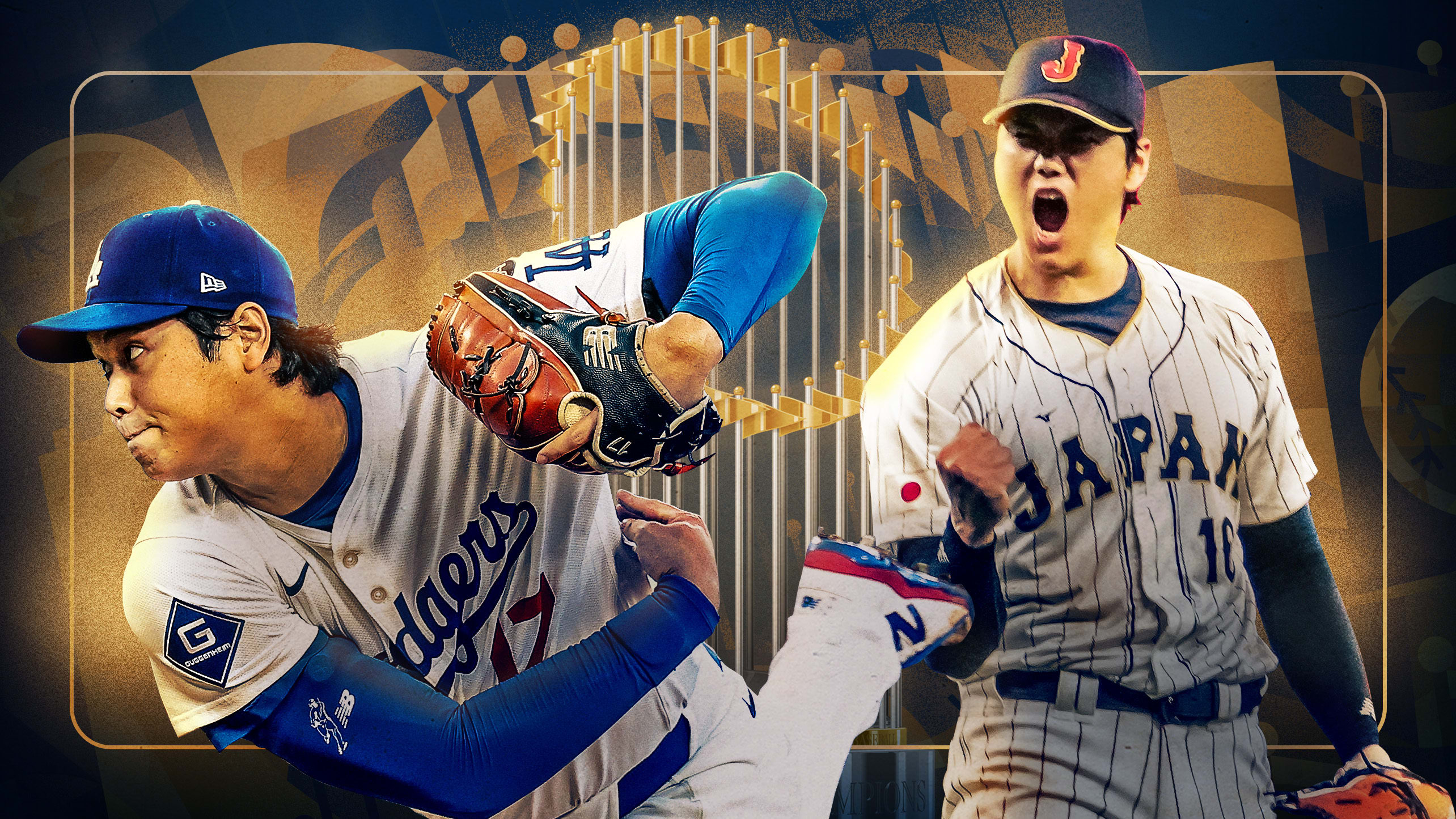 Shohei Ohtani pitching in the postseason and World Baseball Classic 2023