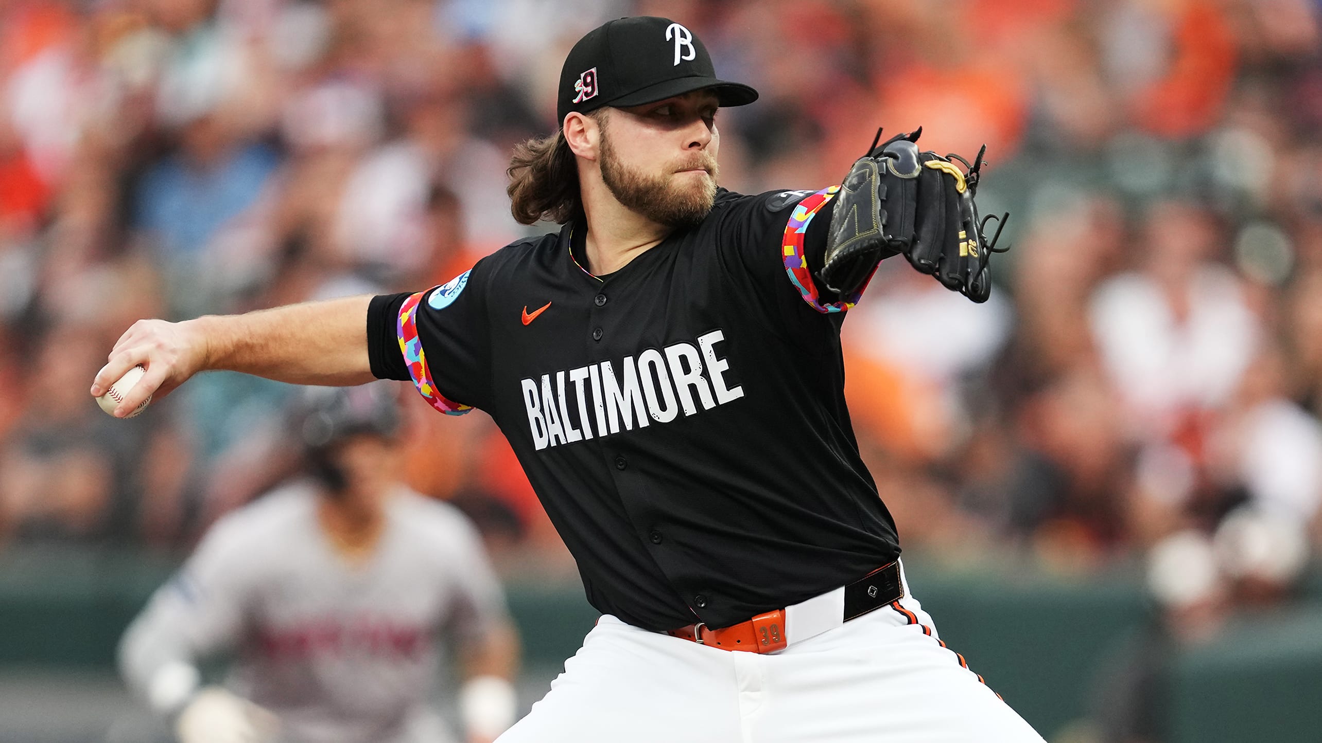 Corbin Burnes delivers a pitch