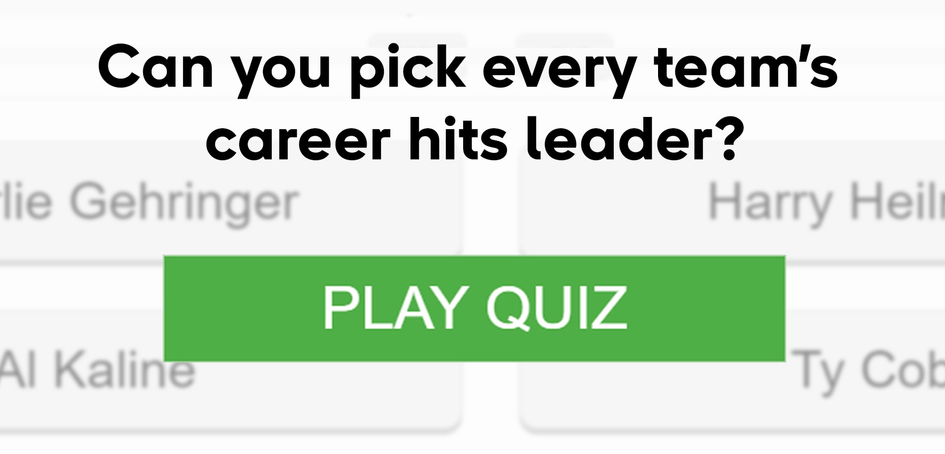 Play Quiz