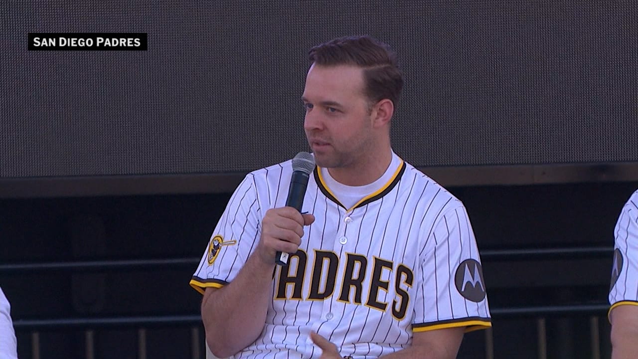 Michael King at Padres FanFest