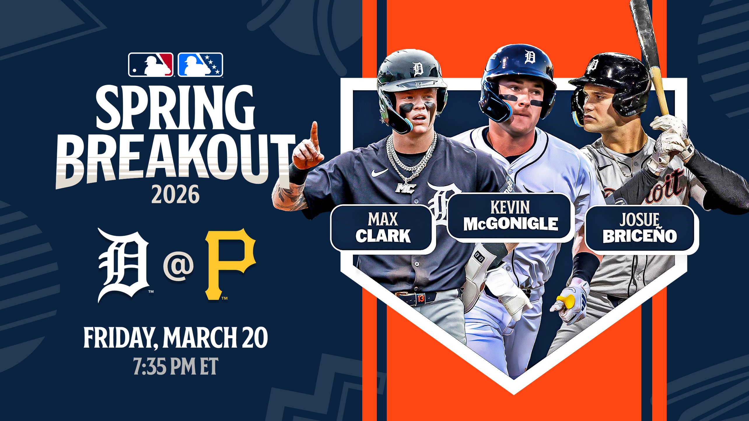 Tigers' 2026 Spring Breakout roster