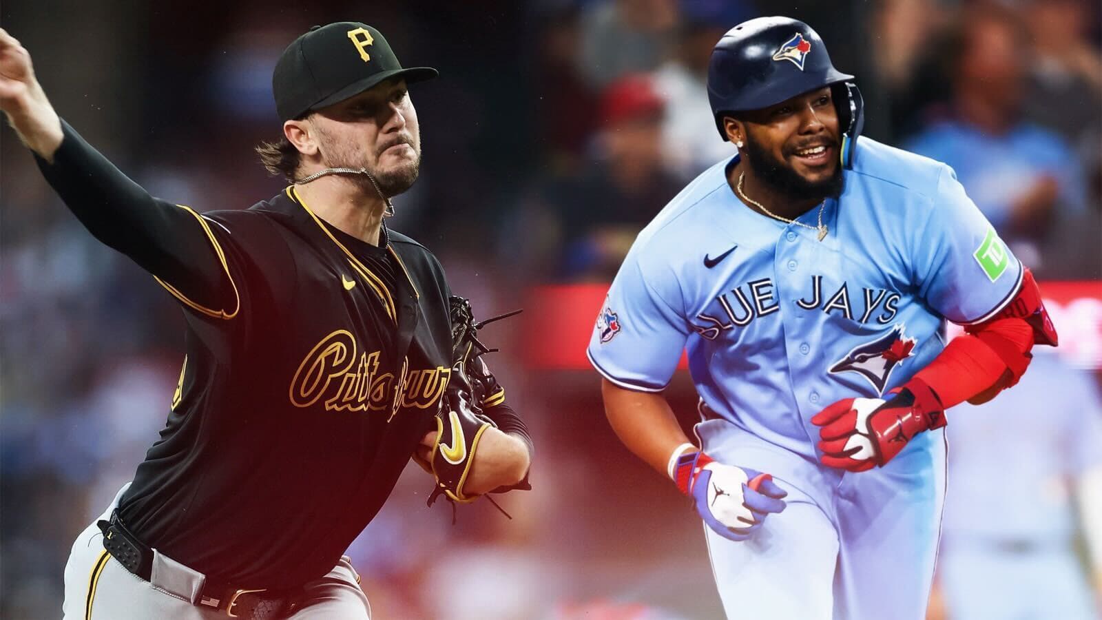 Paul Skenes and Vladimir Guerrero Jr.