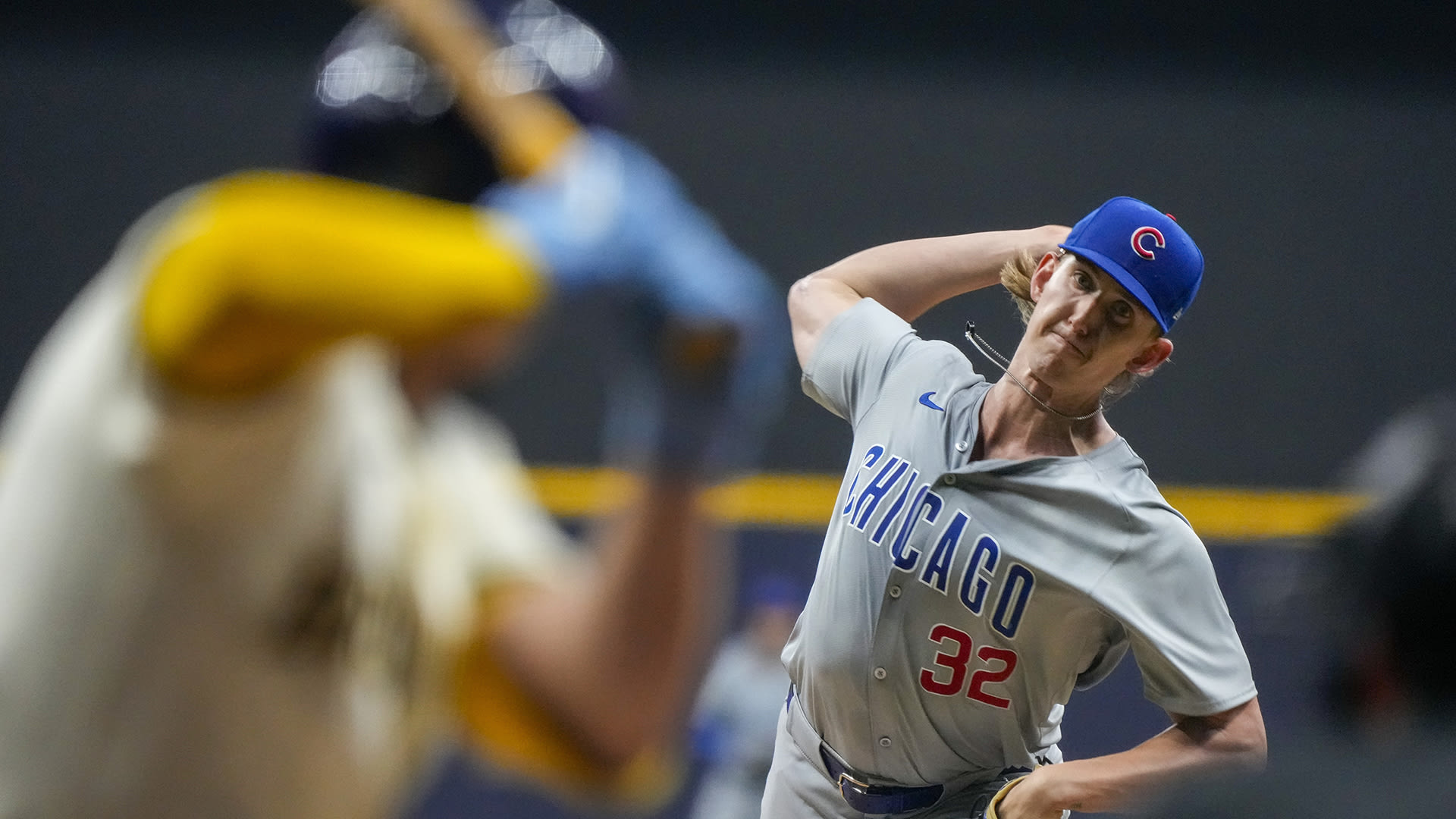 Cubs pitcher Ben Brown