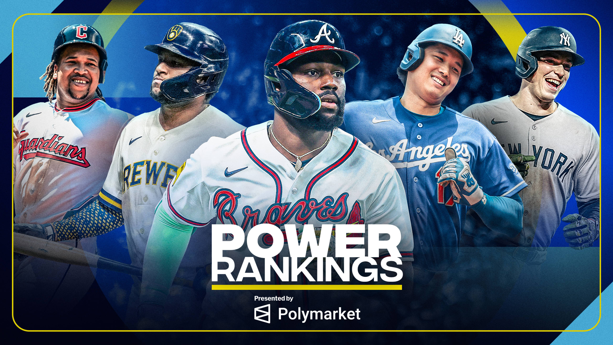 José Ramírez, Jackson Chourio, Michael Harris II, Shohei Ohtani and Ben Rice