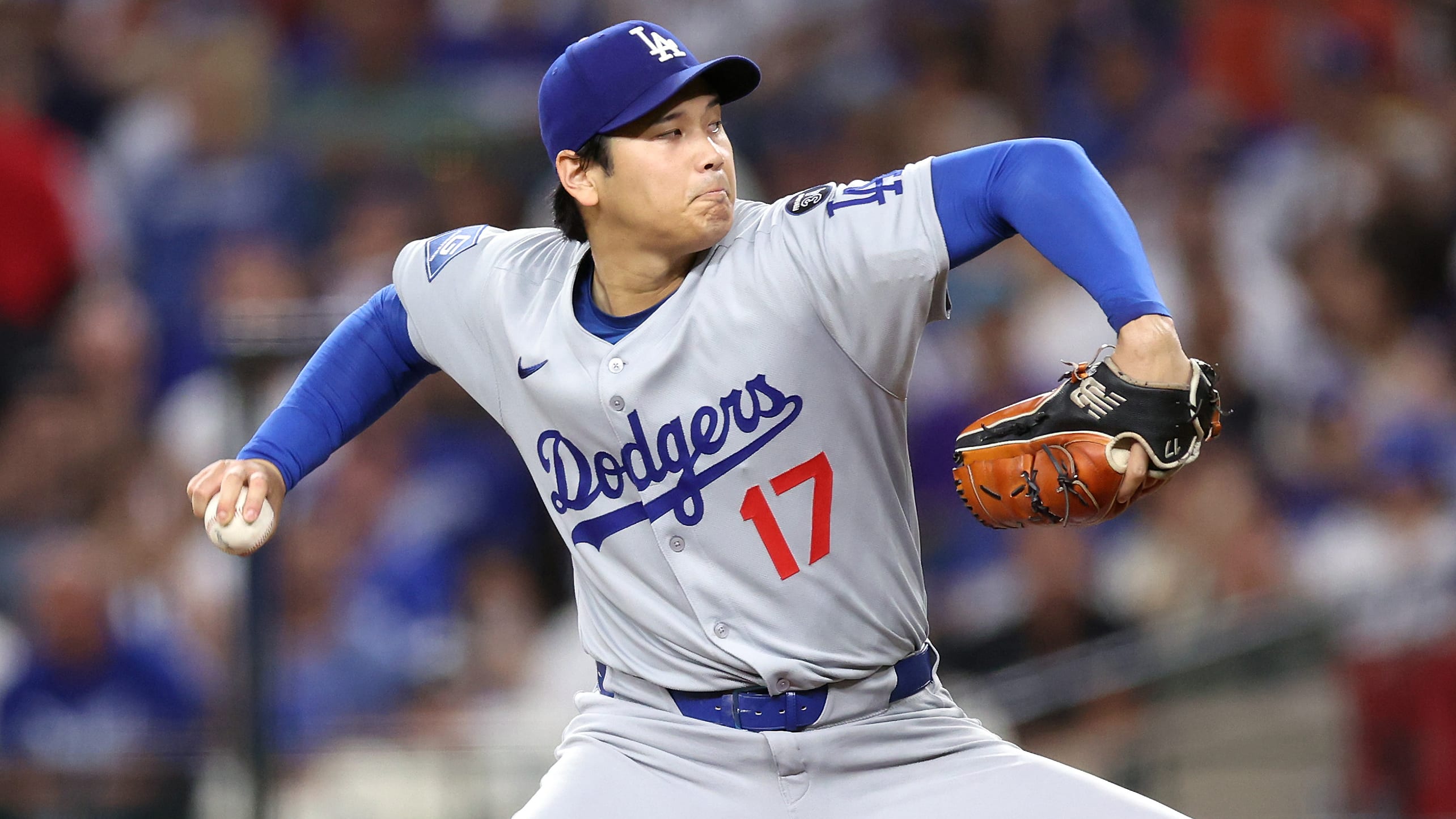Shohei Ohtani on the mound