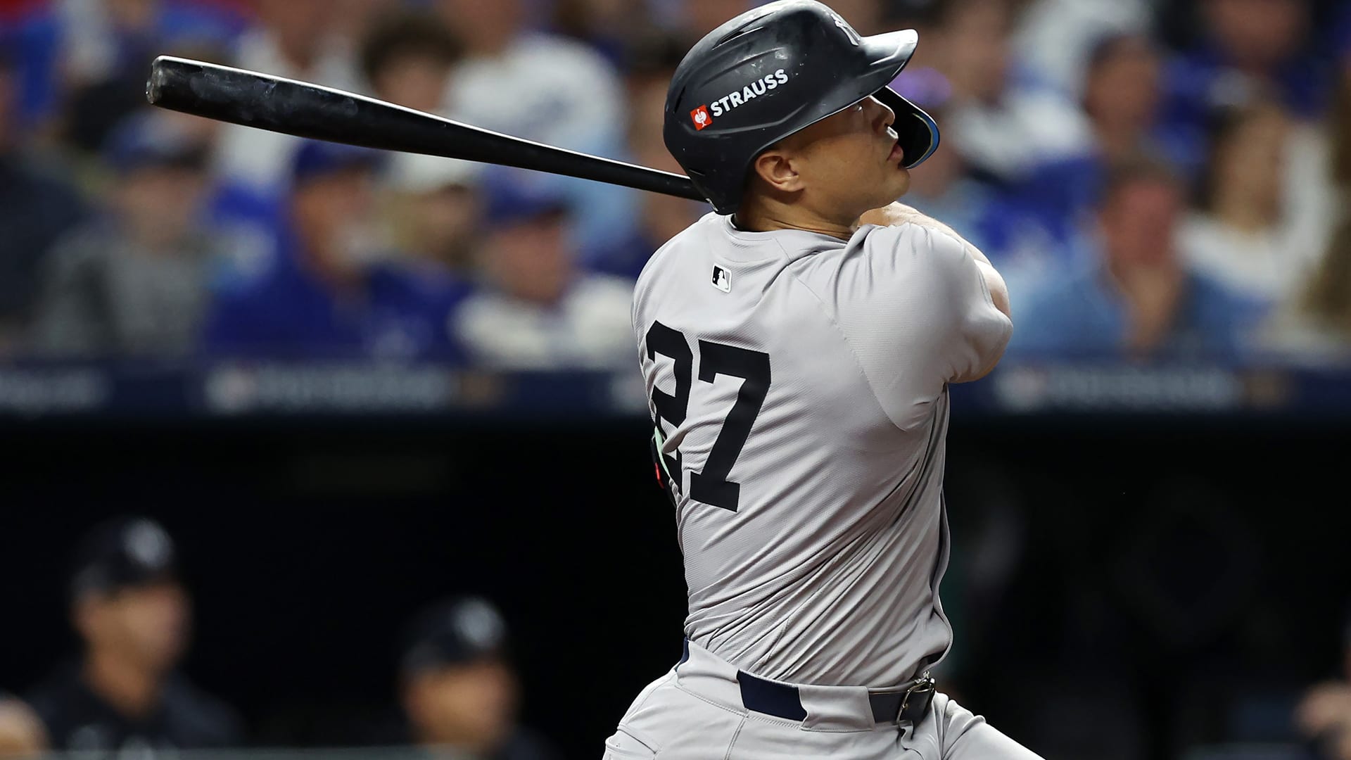 Giancarlo Stanton can play a big role for the Yankees in the ALCS