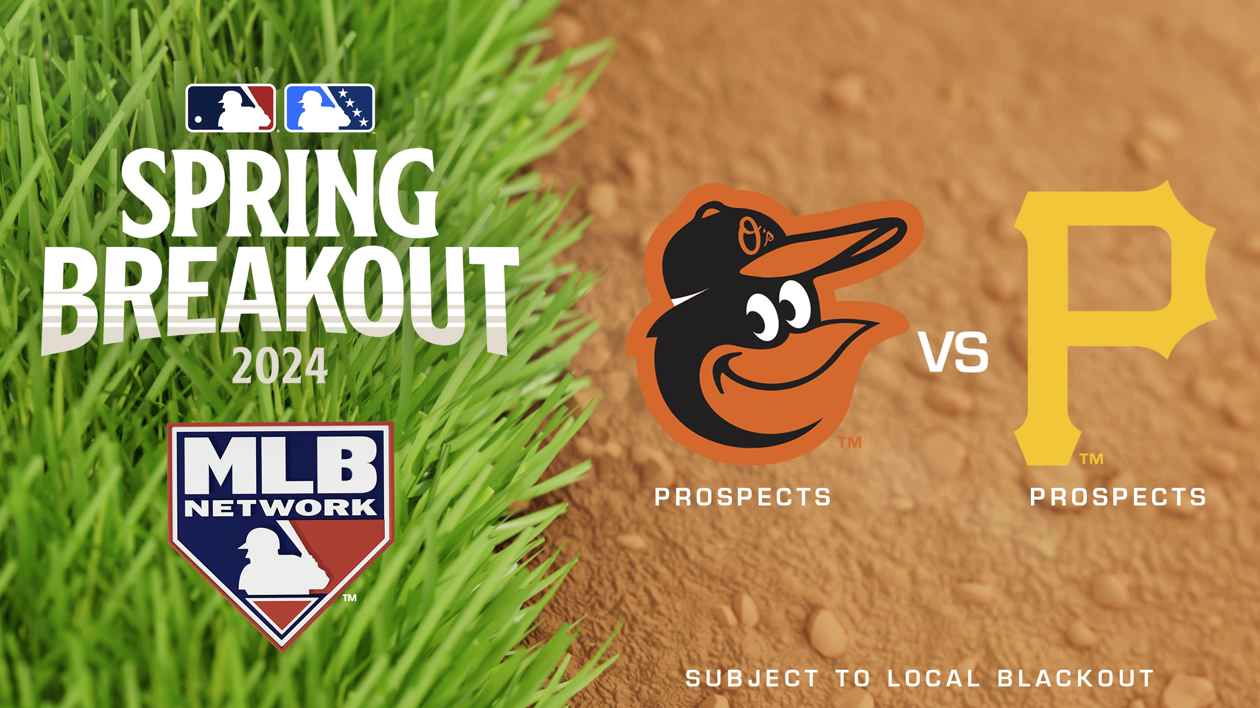 It's Orioles vs. Pirates in Spring Breakout on MLB Network