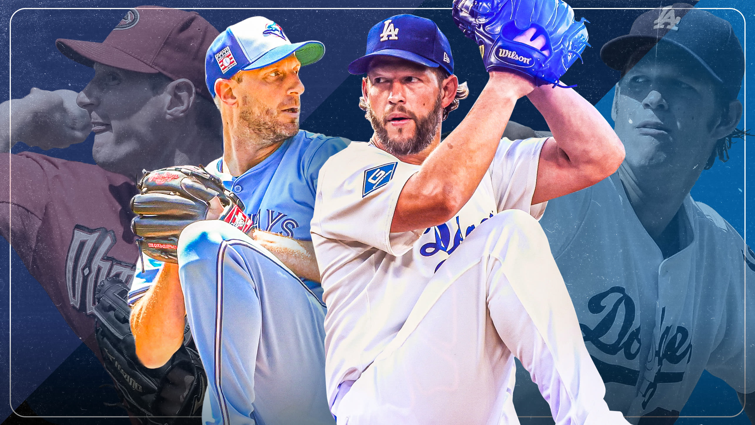 Max Scherzer vs. Clayton Kershaw from 2008 and 2025