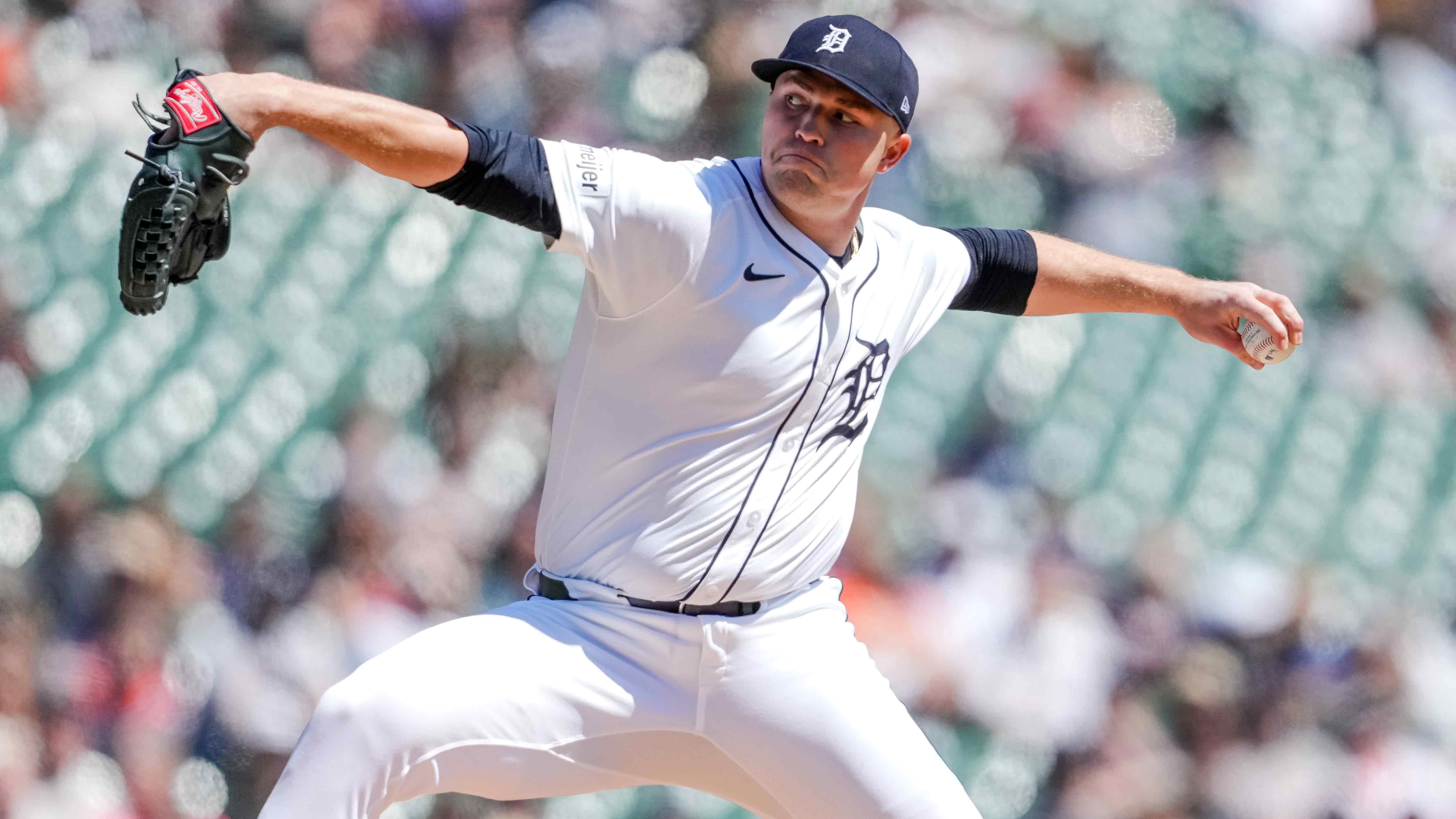 Tarik Skubal delivers a pitch