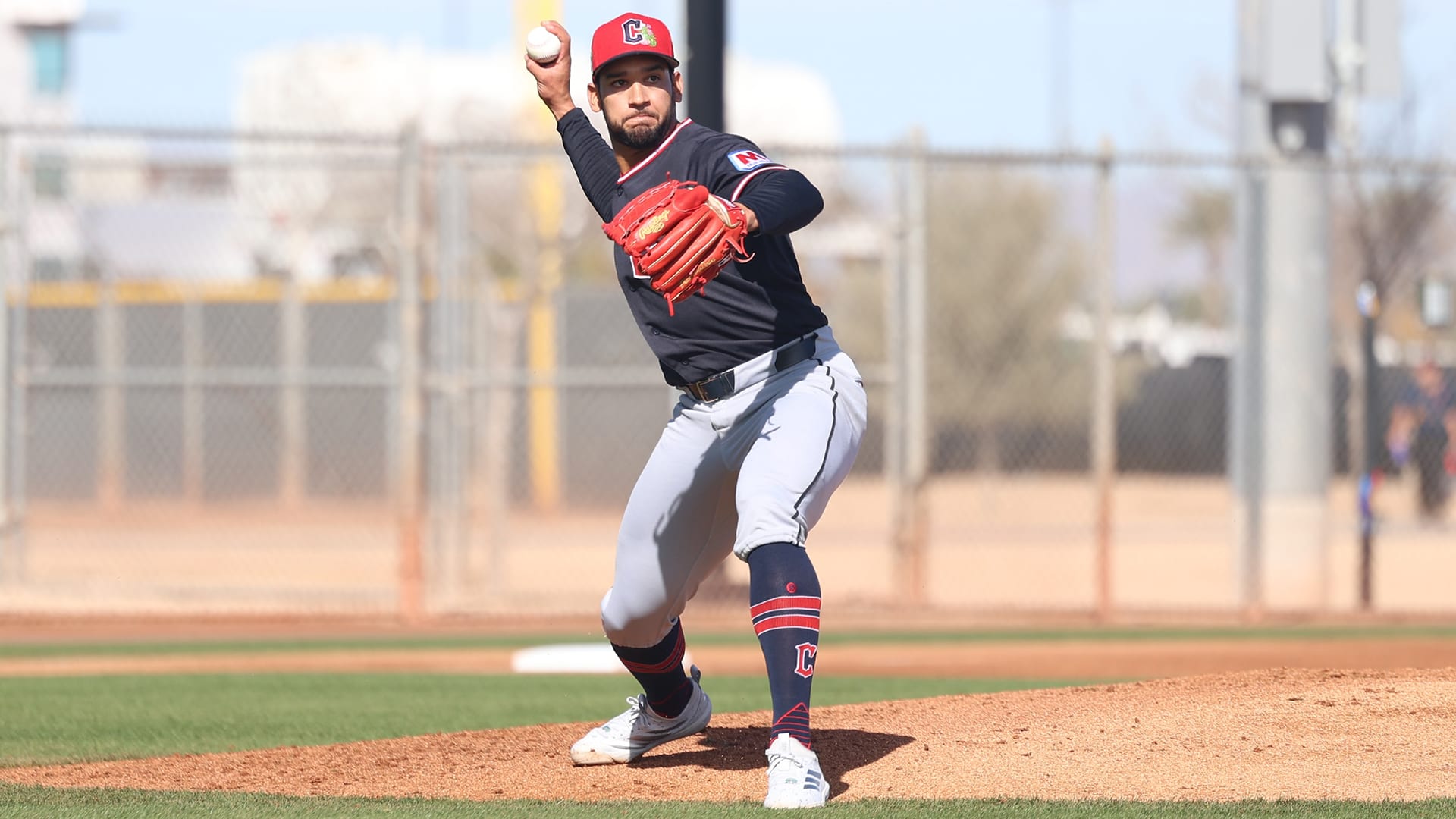 Daniel Espino in action