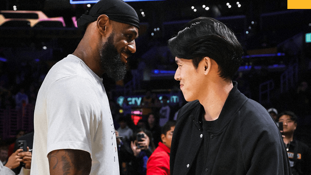 LeBron James and Roki Sasaki