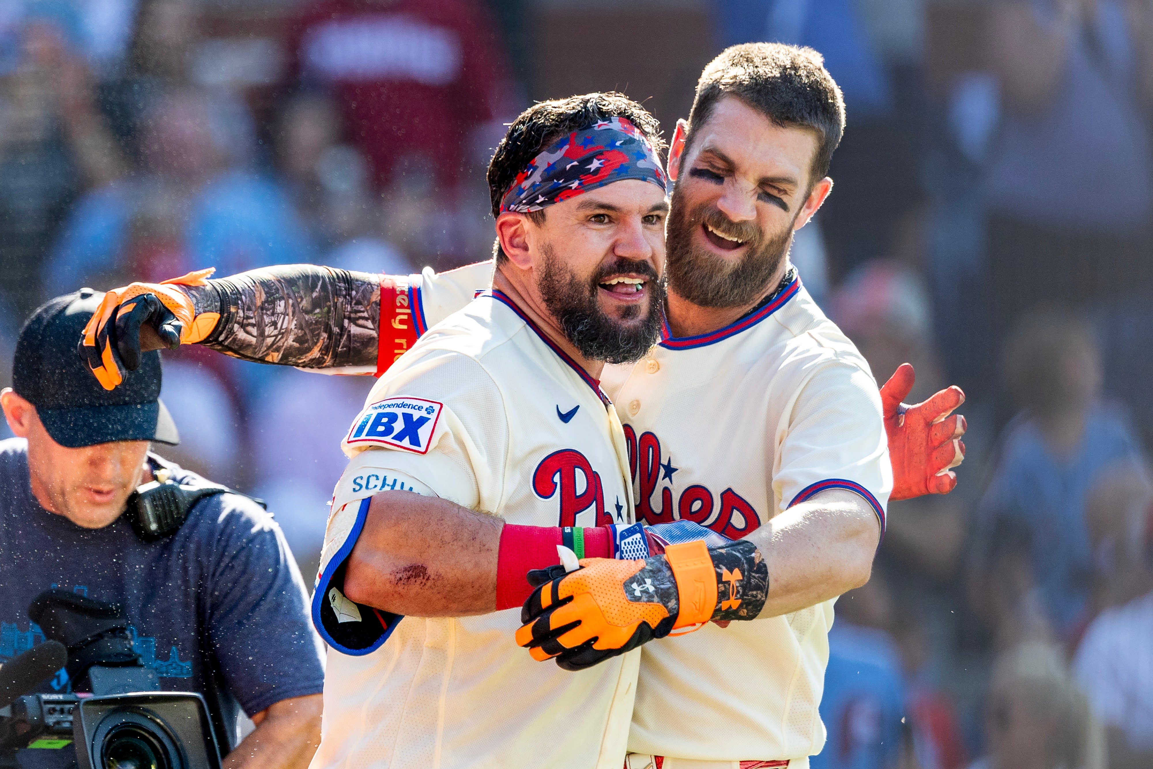 Kyle Schwarber and Bryce Harper