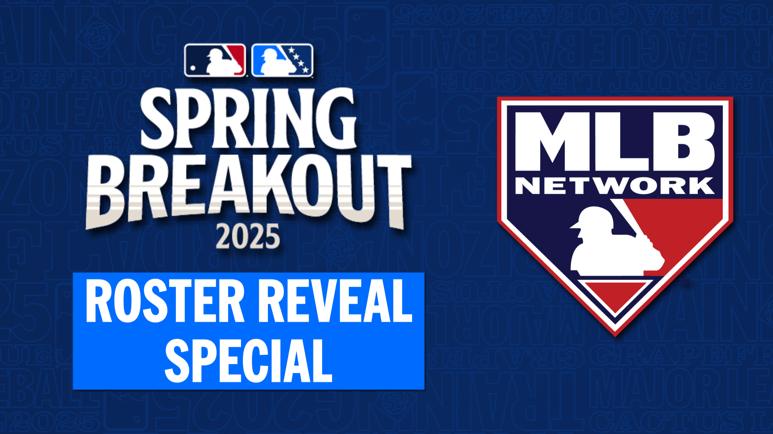 MLB Network has the Spring Breakout roster reveal this morning