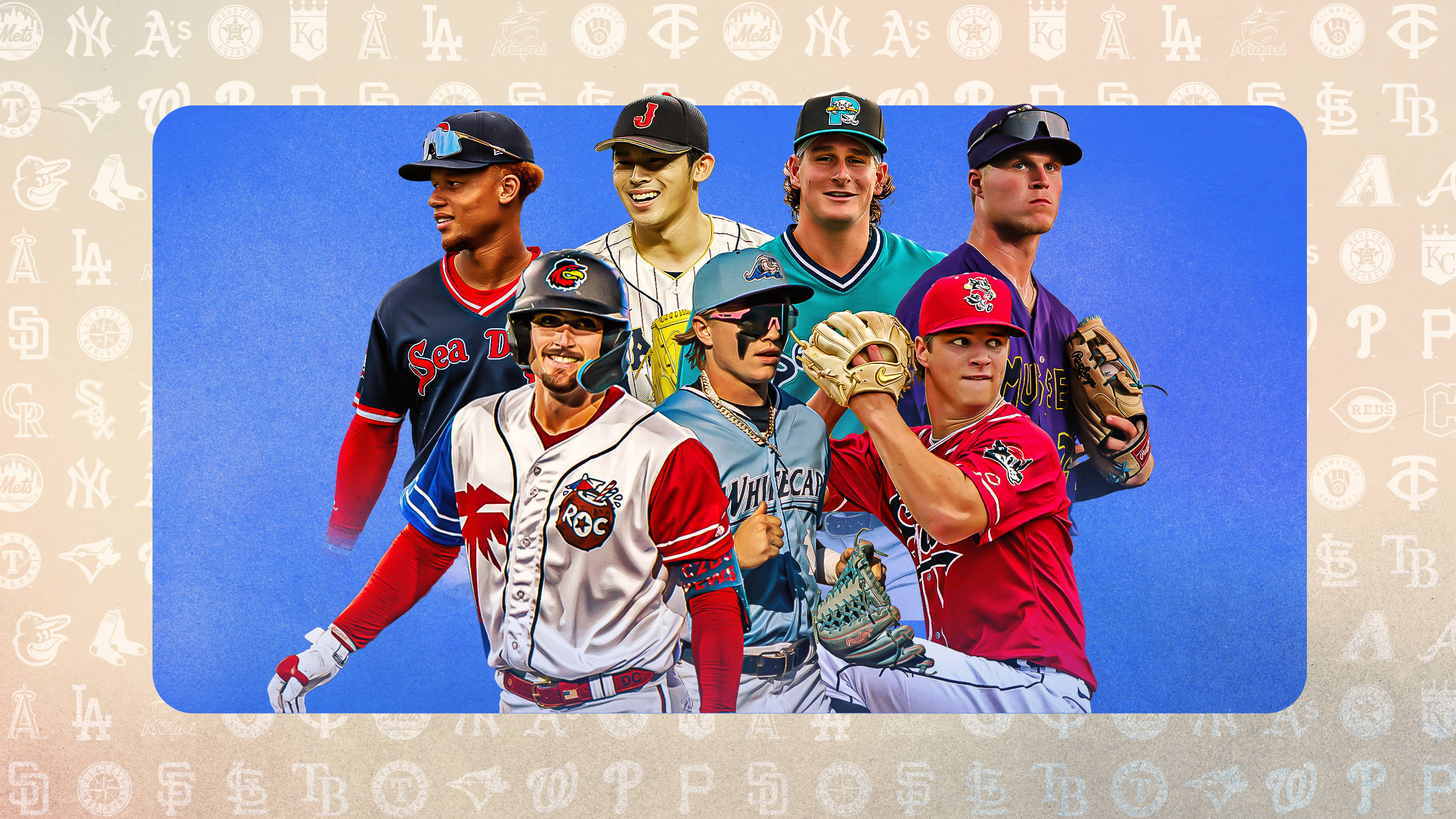 7 of MLB Pipeline's Top 100 prospects