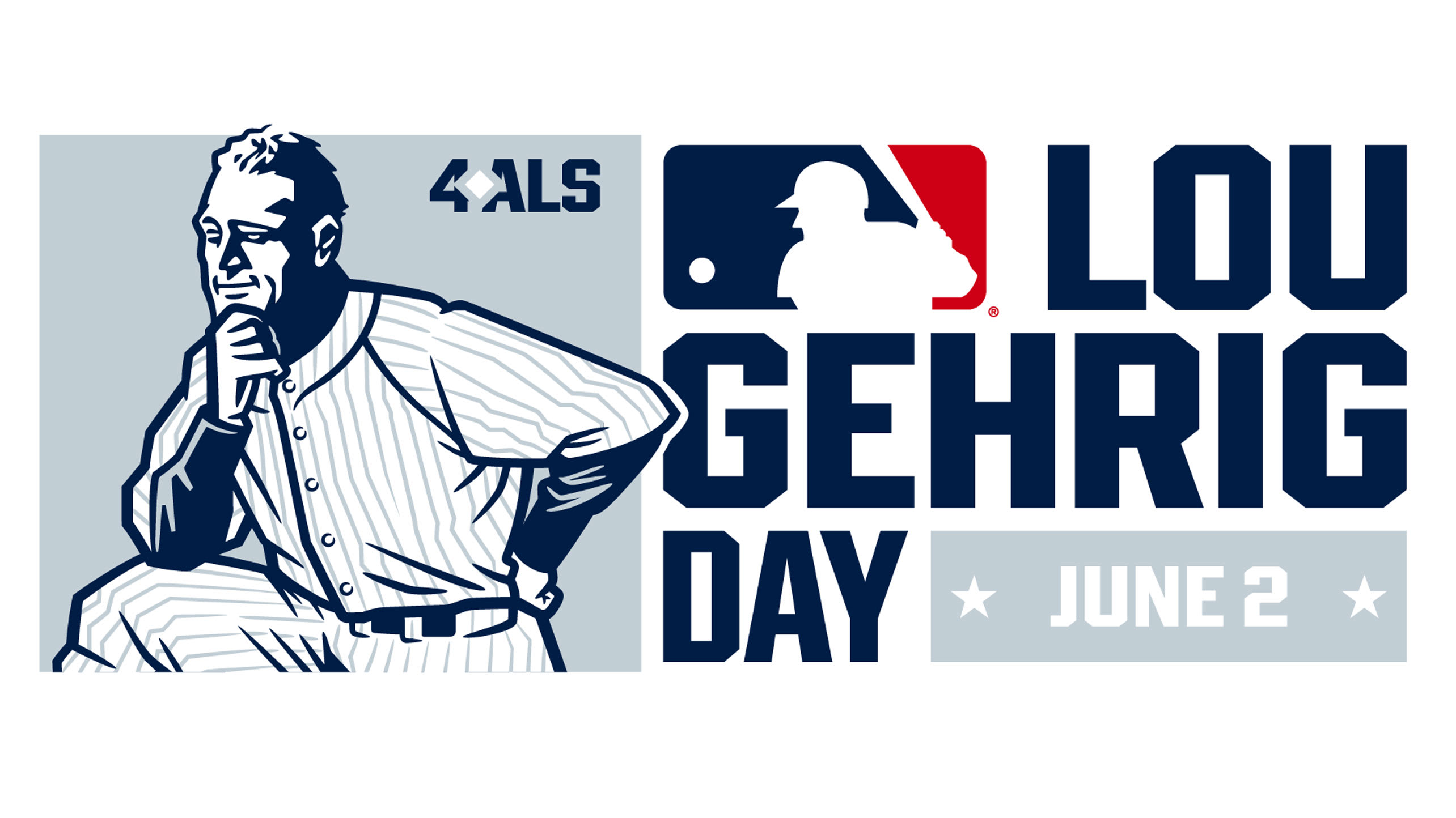 Logo for Lou Gehrig Day