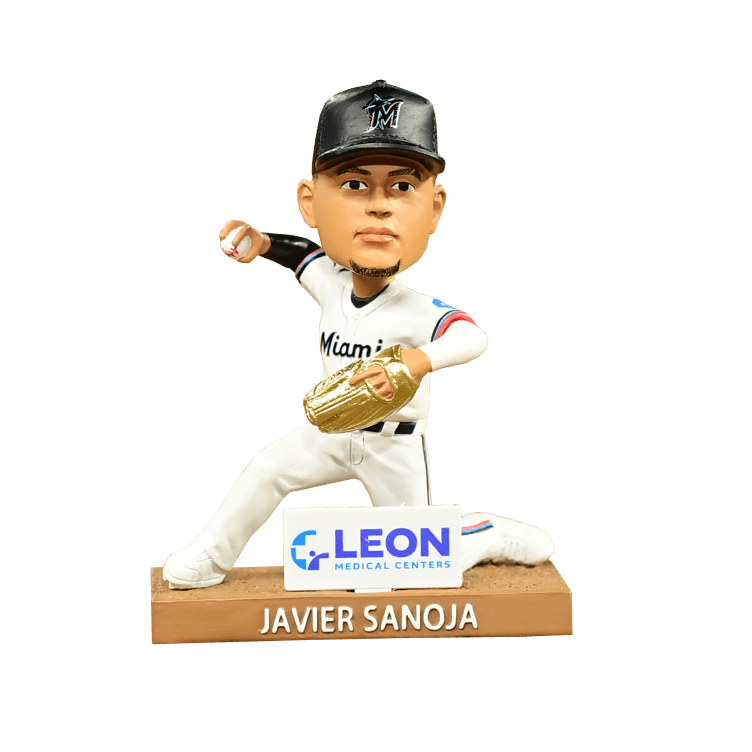 Javier Sanoja Gold Glove Bobblehead presented by LEON Medical Centers