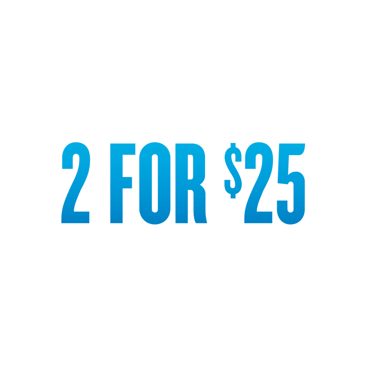 2 for $25