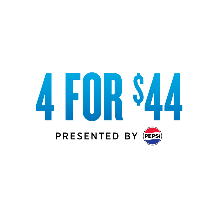 4 for $44 presented by Pepsi