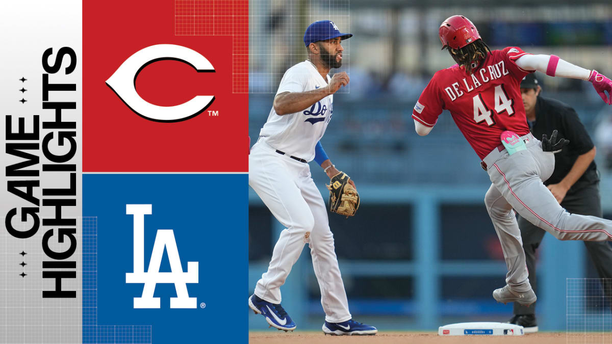 MLB Gameday Reds 6, Dodgers 5 Final Score (07/28/2023)