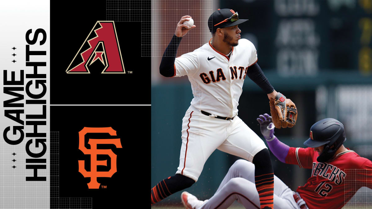 MLB Gameday: D-backs 5, Giants 8 Final Score (06/23/2023)