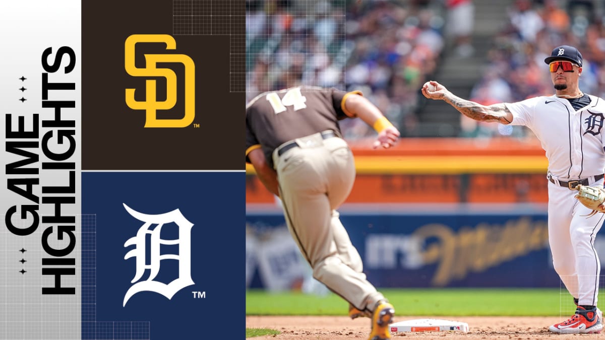 Tigers 3, Padres 1