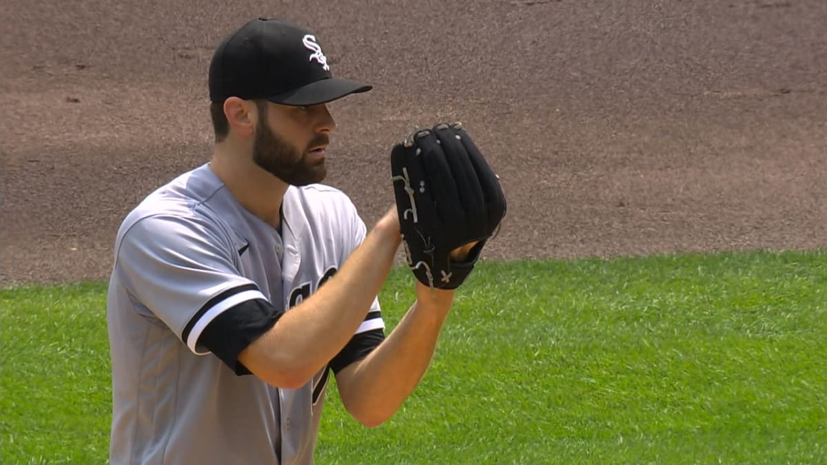 Chicago White Sox' Lucas Giolito throws 1,000th career strikeout