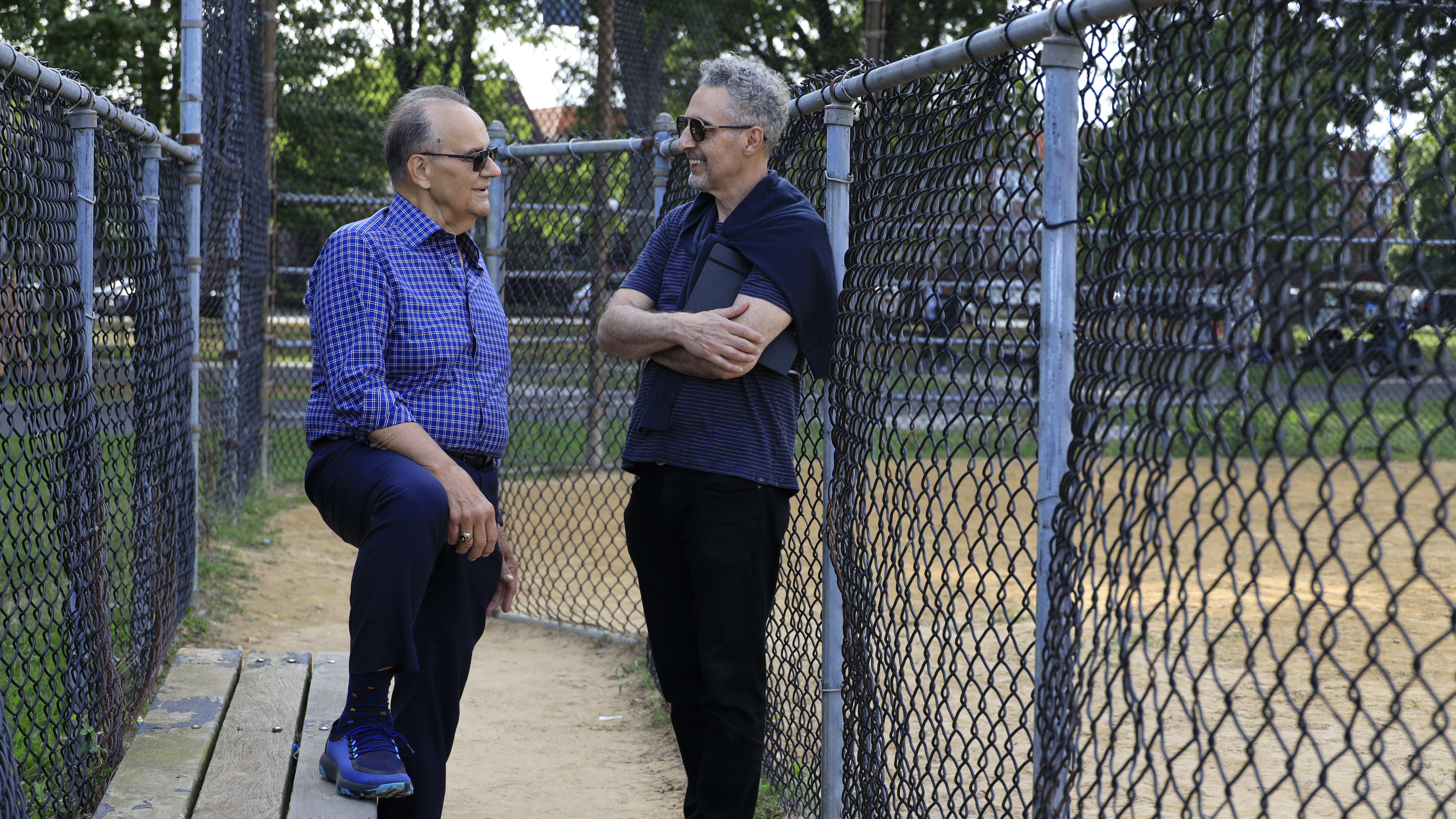 Joe Torre and John Turturro