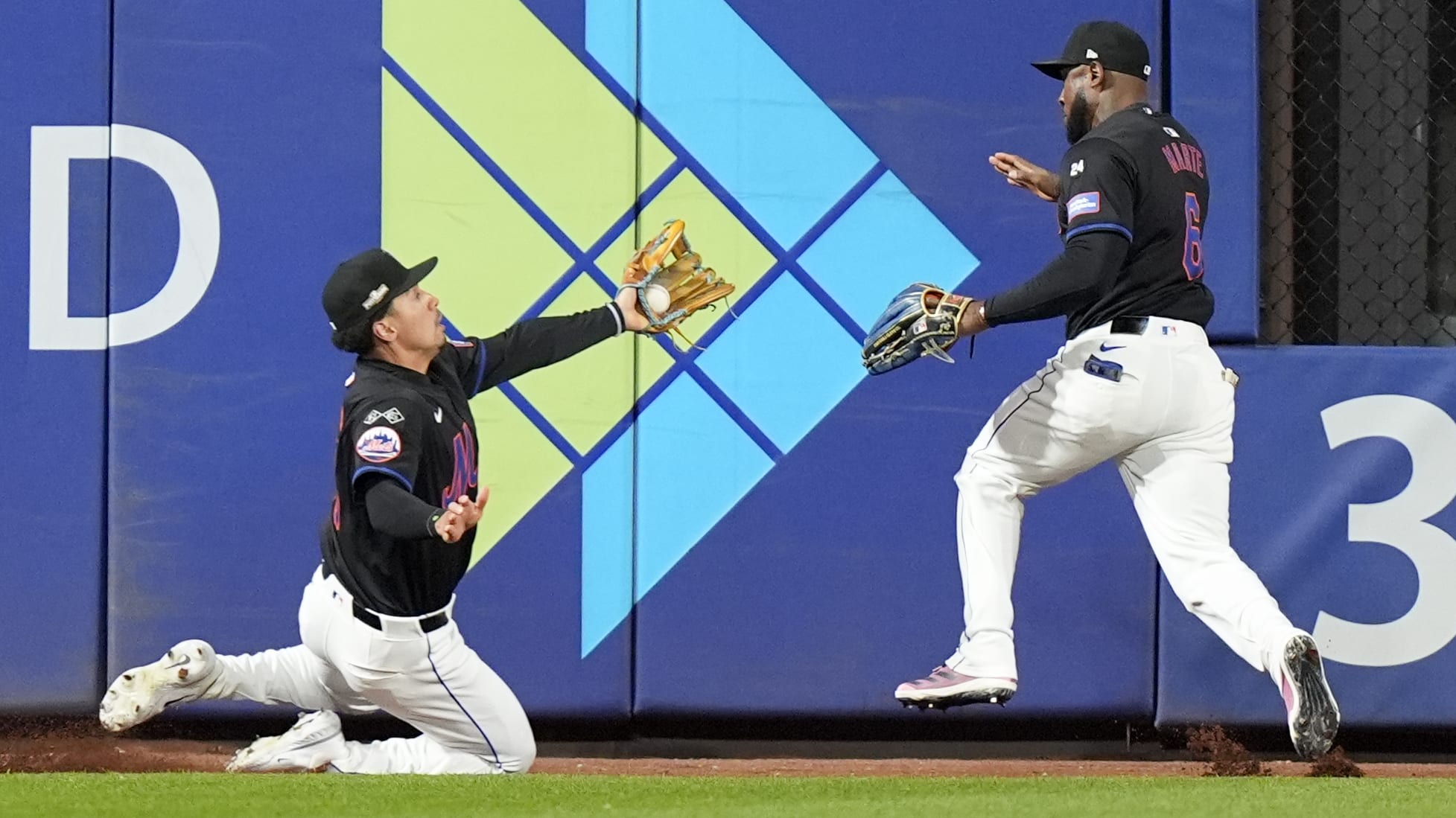 Tyrone Taylor's sliding catch was one of the Mets' highlights in Game 3