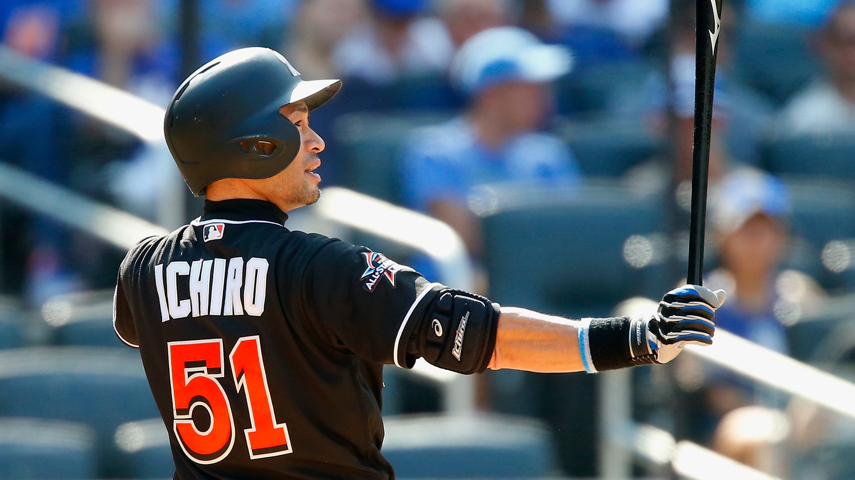 Ichiro spent 3 seasons with the Marlins