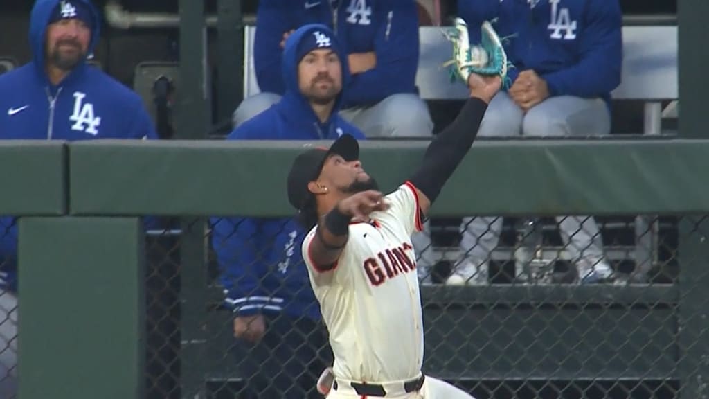 Geez Luis! Matos robs a homer with one Giant leap