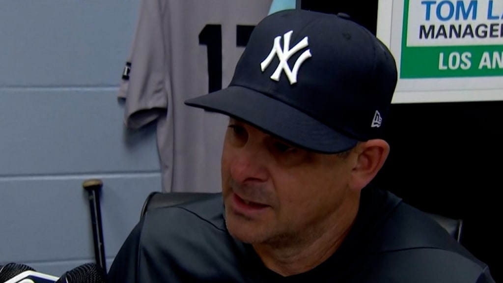 Aaron Boone discusses 6-3 win over Royals