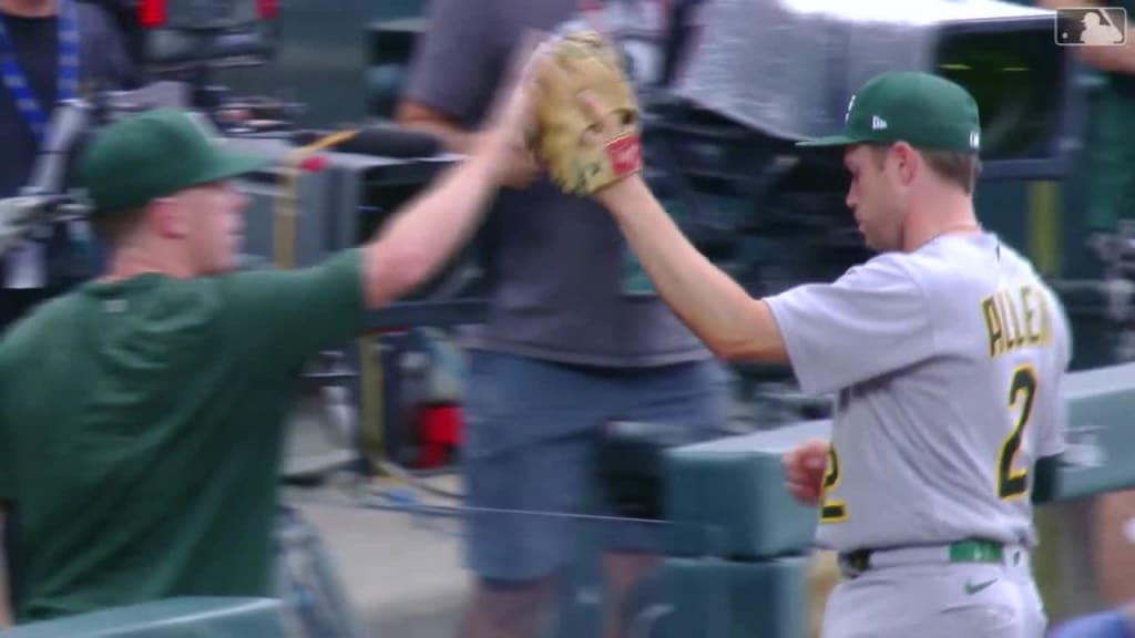 Gelof and Rooker homer in five-run second inning as A's go on to 11-3 win  over Rockies