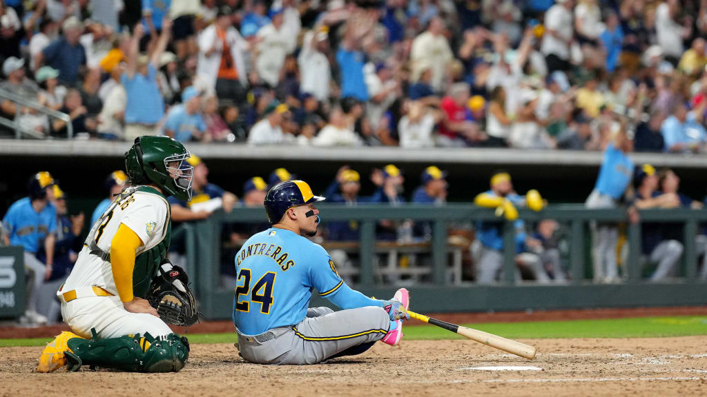 What happens in Vegas? An A's-Brewers slugfest