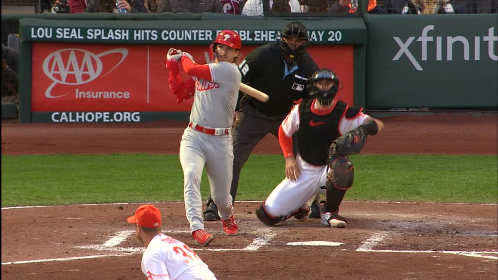 Bryson Stott's RBI single 