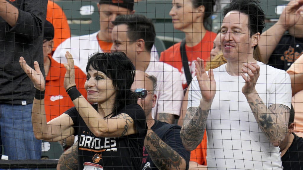 Joan Jett attended O's game as a child with her father, one that featured a no-hitter by Jim Palmer.