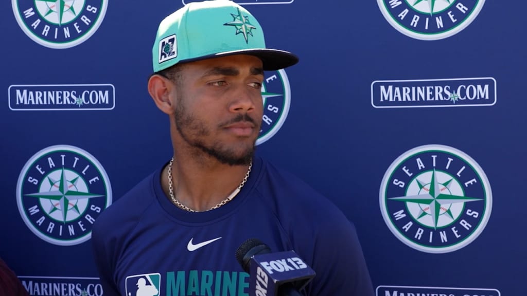 Julio Rodríguez on energy in camp, Mariners' roster