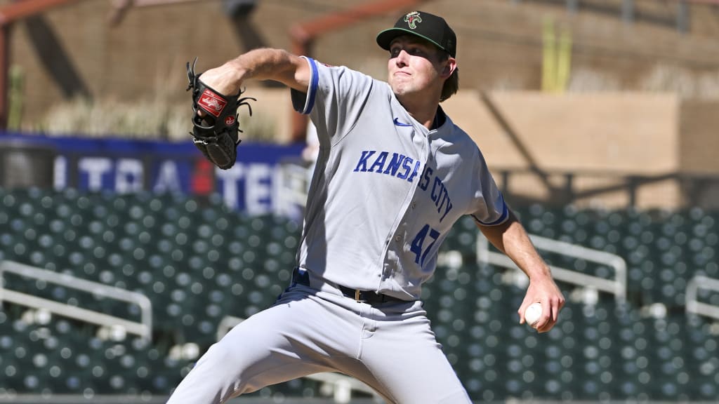 MLB.com editorial image for Kansas City Royals: Learning curve: Royals' LHP prospect Lamkin refining pitch in Arizona...
