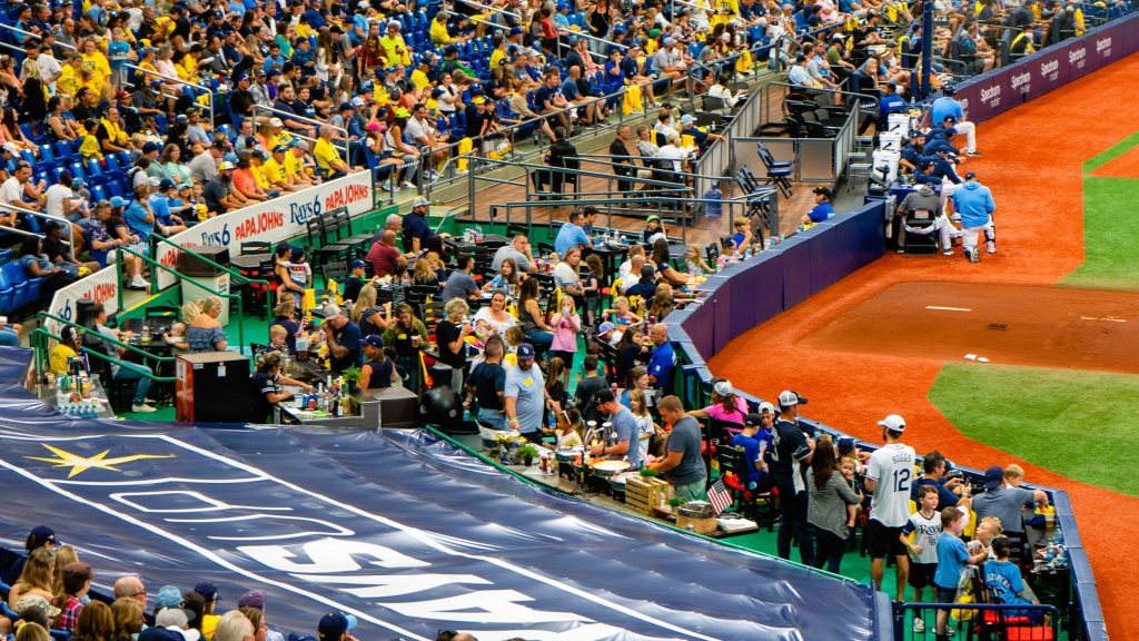 The Tropicana Field Party Deck - MLB Ballpark Guides