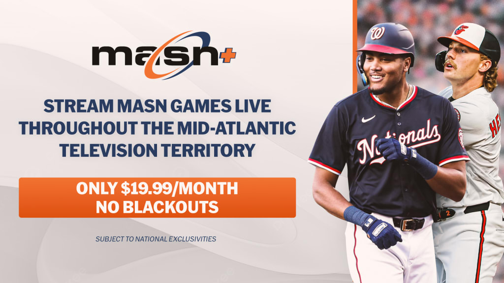 MASN+ streaming available in Orioles', Nationals' territory