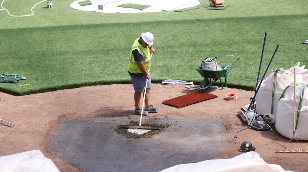 London Stadium Transformed Into MLB Ballpark by BrightView