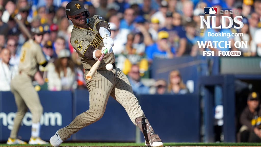 LIVE: Looking to even up NLDS, Padres strike first in Game 2
