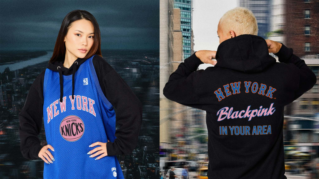 The Blackpink collection celebrates the storied New York Knicks and Mets teams, among others.
