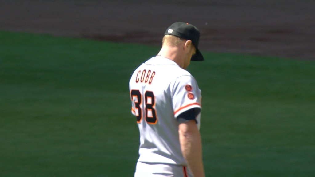 Alex Cobb escapes a jam