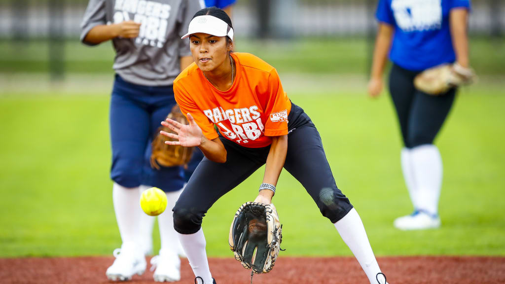 Former Texas Rangers Youth Academy athlete and University of Texas at Dallas softball player Erin Ledesma (pictured) has been appointed to the Academy’s coaching staff for the Jennie Finch Classic.