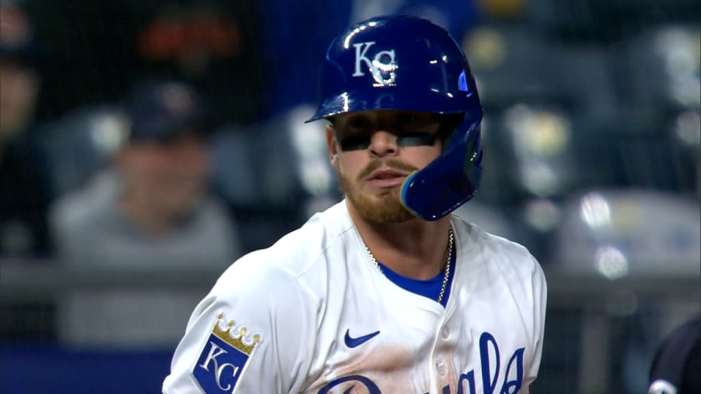 Bobby Witt Jr. reaches third on error