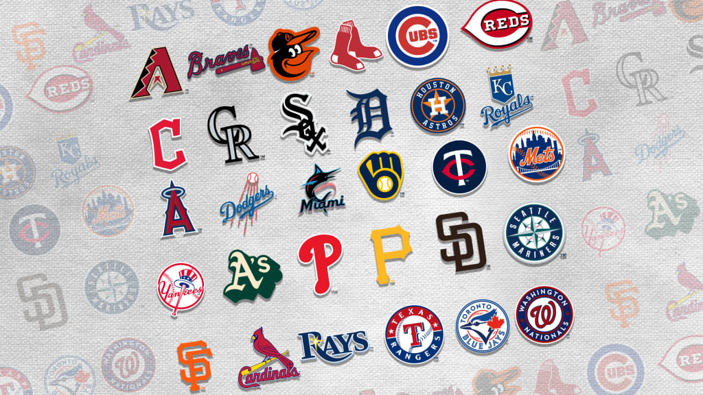 Open Road Brands Mlb Logo Planked Wall Art 90183021-S - The Home Depot