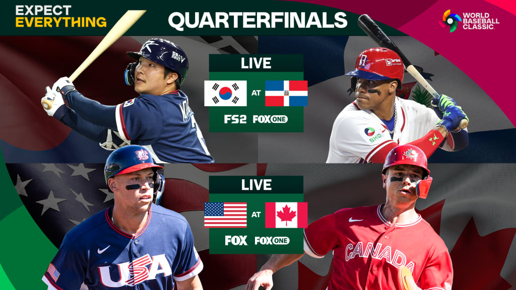 LIVE: Watch World Baseball Classic quarterfinals